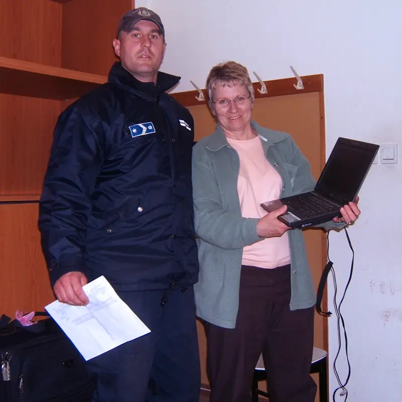 An Adventure in a Romanian Police Station - Grace Fox