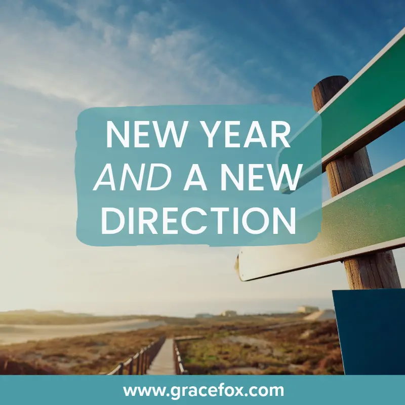 I'm Taking My Blog a New Direction - Grace Fox