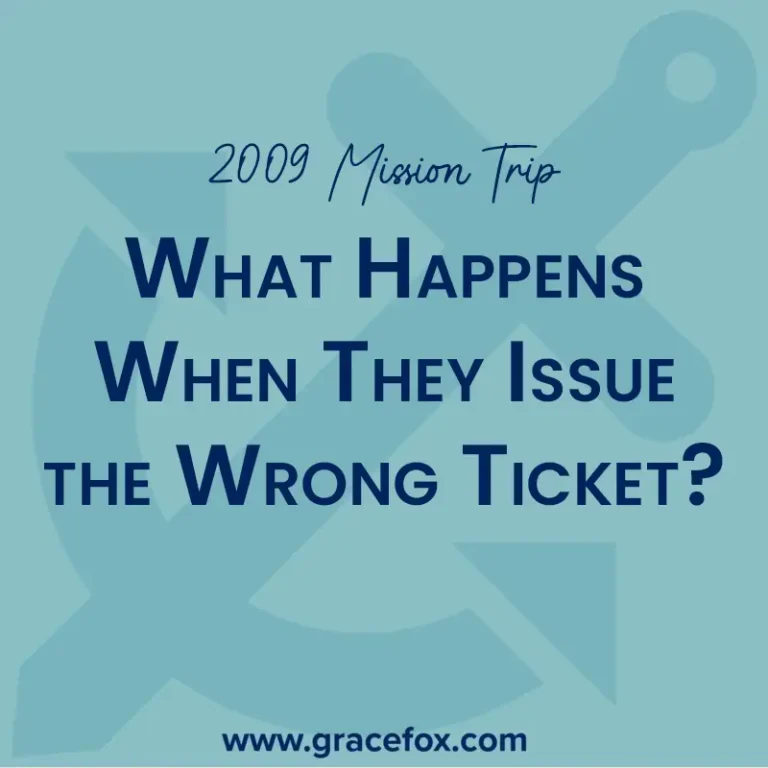 What Happens When They Issue the Wrong Ticket? - Grace Fox