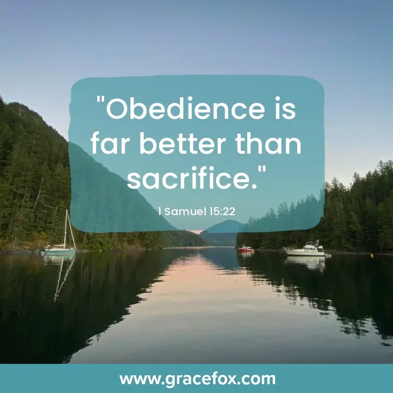 What Makes Obeying God So Important? - Grace Fox