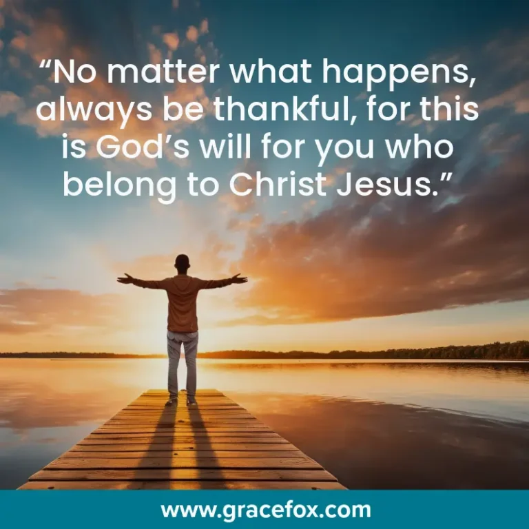 How to be Thankful When Your Agenda Fails - Grace Fox