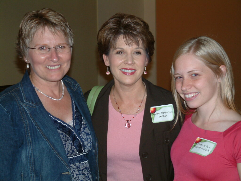 Grace Fox with Jennifer Rothschild