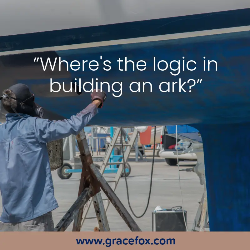 Sometimes Human Logic Works; Sometimes Not - Grace Fox