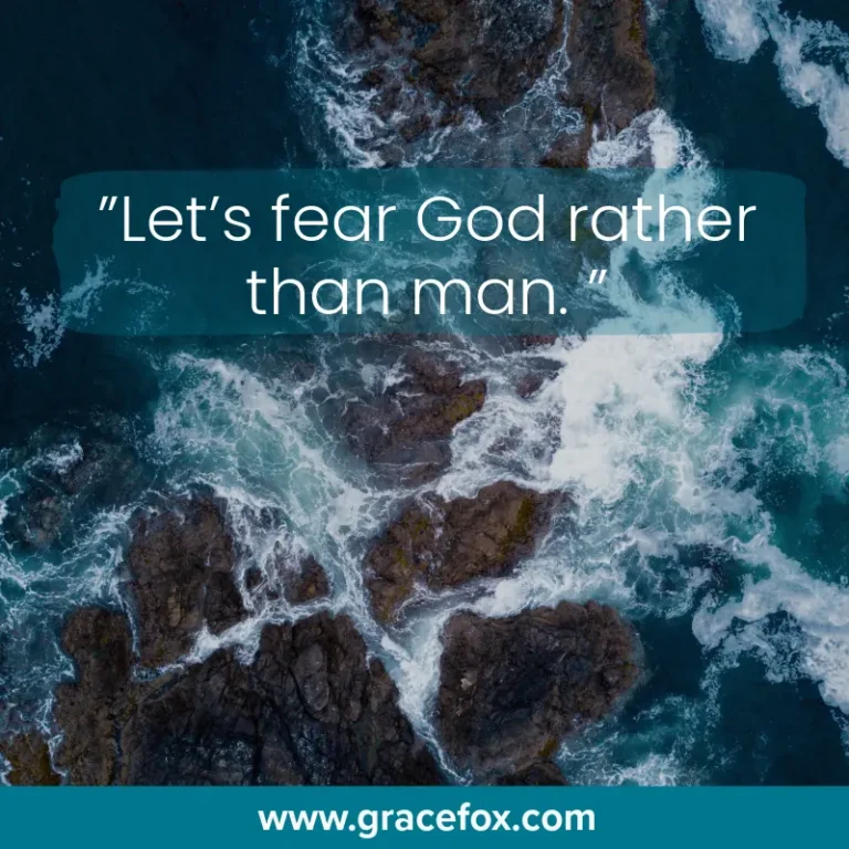 Understanding and Confronting the Fear of Man - Grace Fox