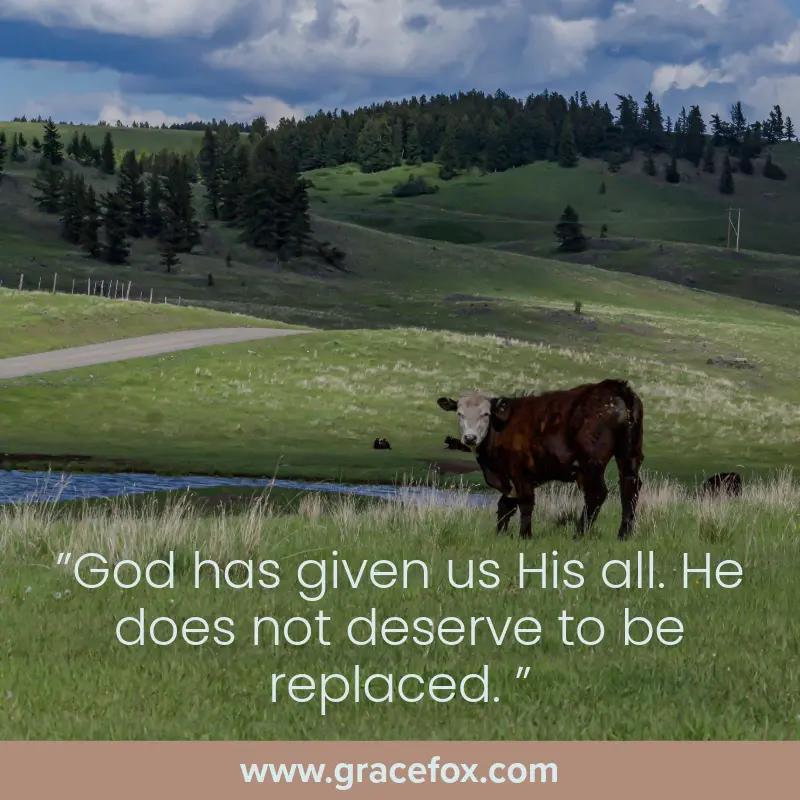 Replacing God With a Golden Calf - Grace Fox