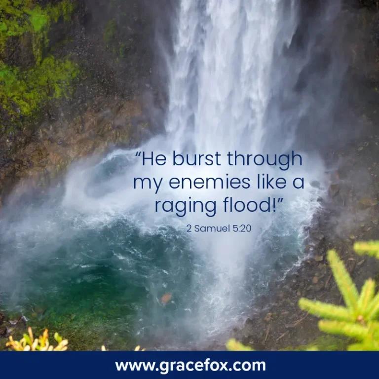God Bursts Through Like a Flood - Grace Fox