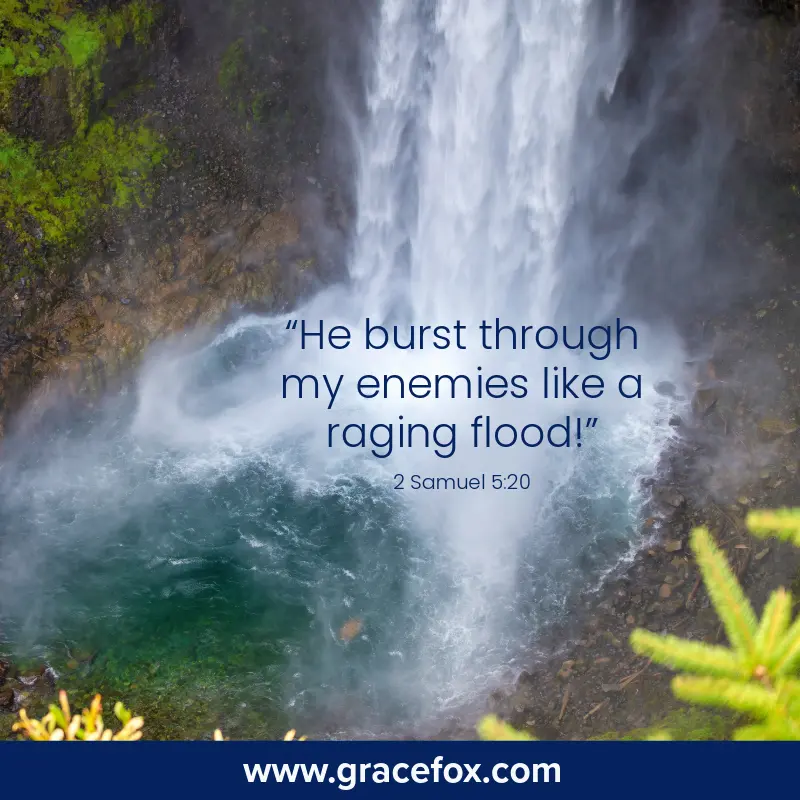 God Bursts Through Like a Flood - Grace Fox