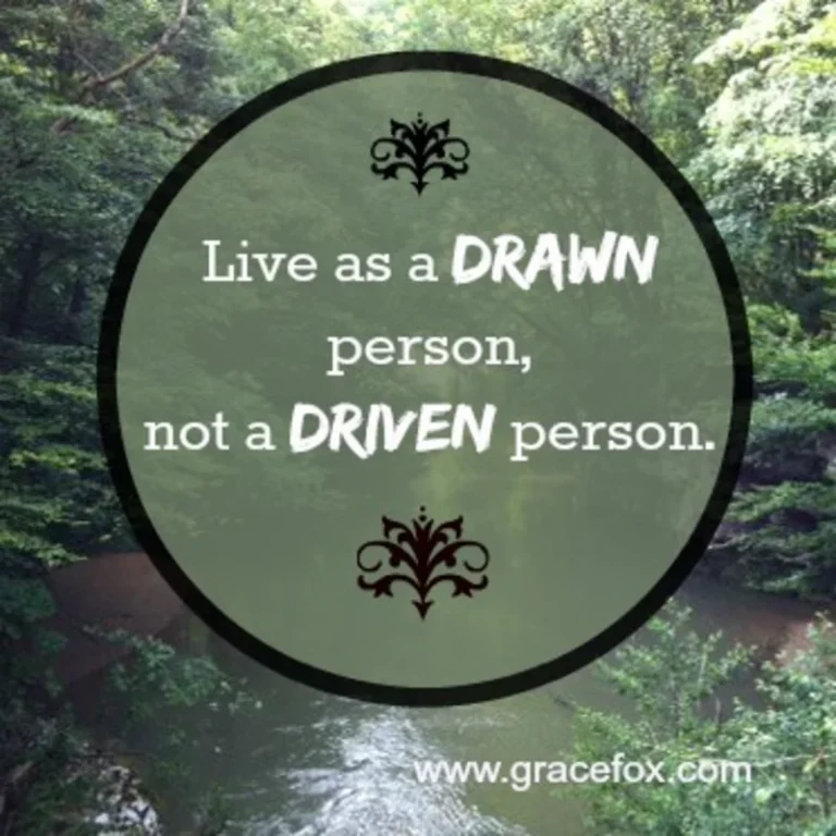 The Difference Between Drawn and Driven