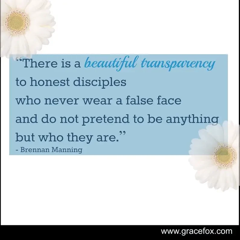 True Confession is Good for Body and Soul - Grace Fox