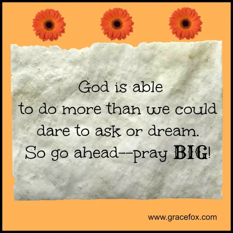 Does Prayer Make a Difference? - Grace Fox