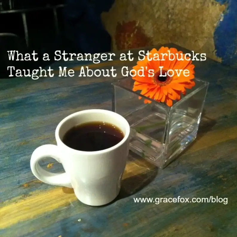 What a Free Coffee Taught Me About God's Love - Grace Fox