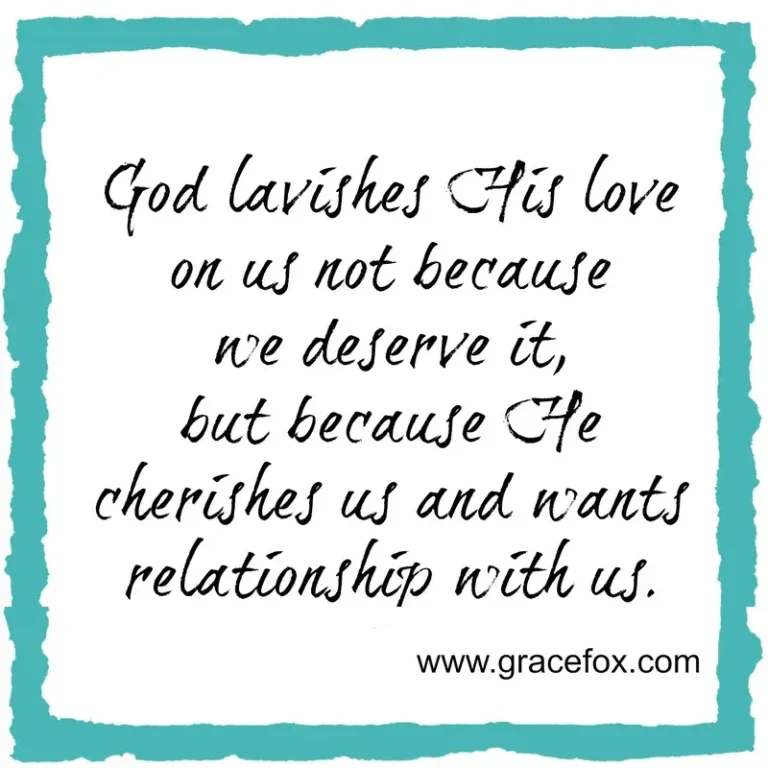 God Pursues You Because He Loves You - Grace Fox
