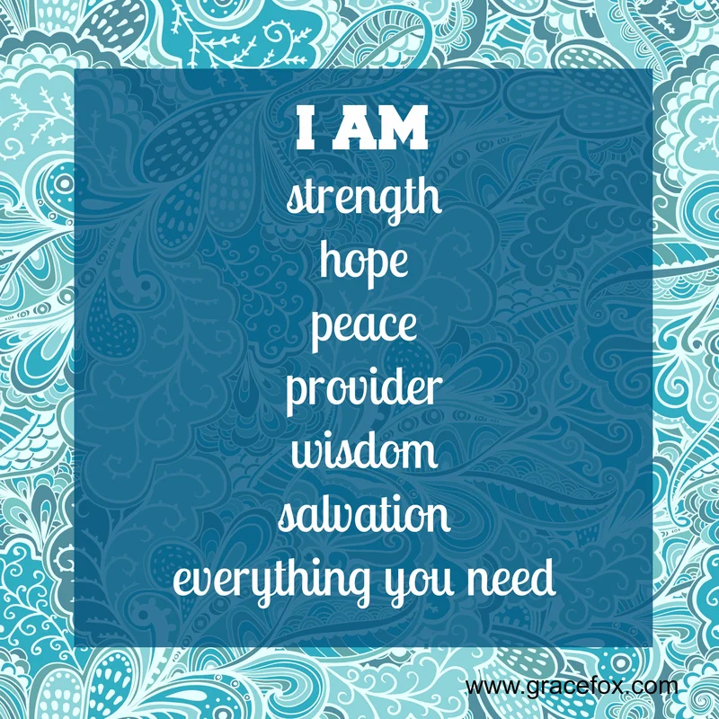 The Big, Big God Supplies for Our Needs - Grace Fox