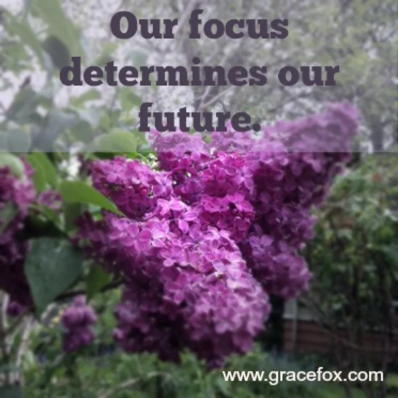 Does Our Focus Determine Our Future? - Grace Fox