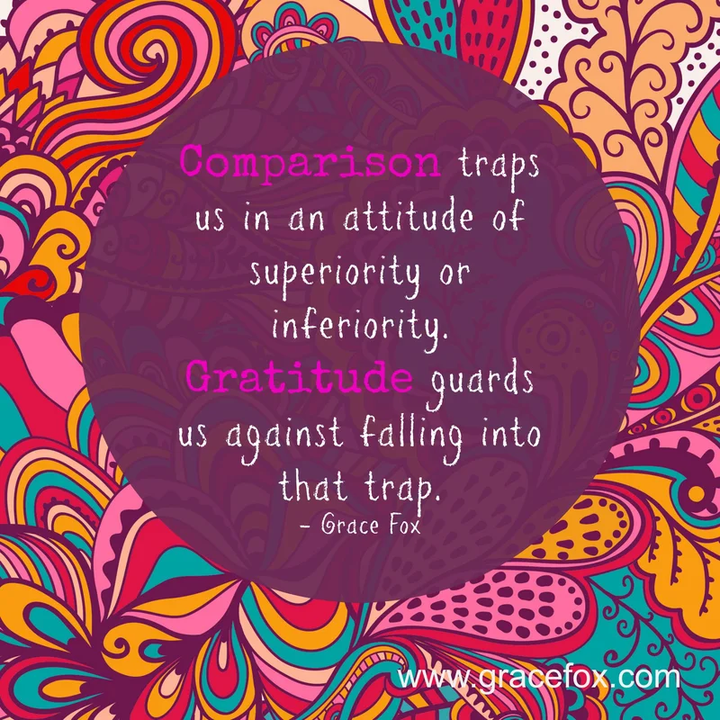 How Can We Avoid the Comparison Trap? - Grace Fox