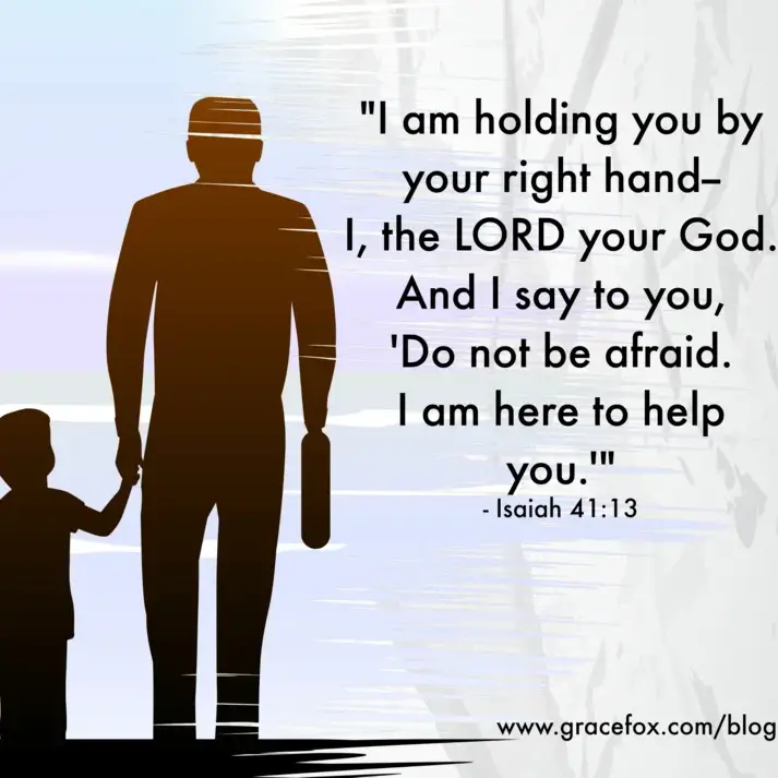 Be Encouraged - God Holds Your Hand - Grace Fox