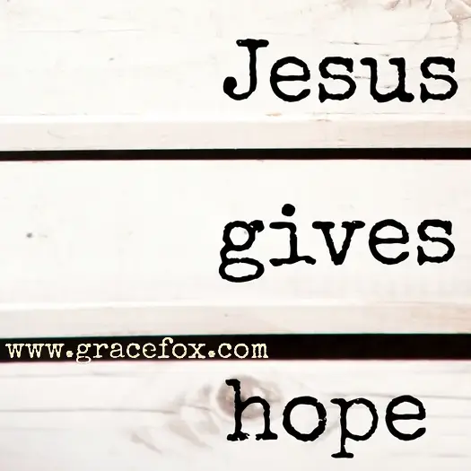 Where Can We Find Hope? - Grace Fox
