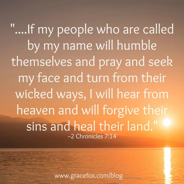 A Prayer for our Hurting World - Grace Fox