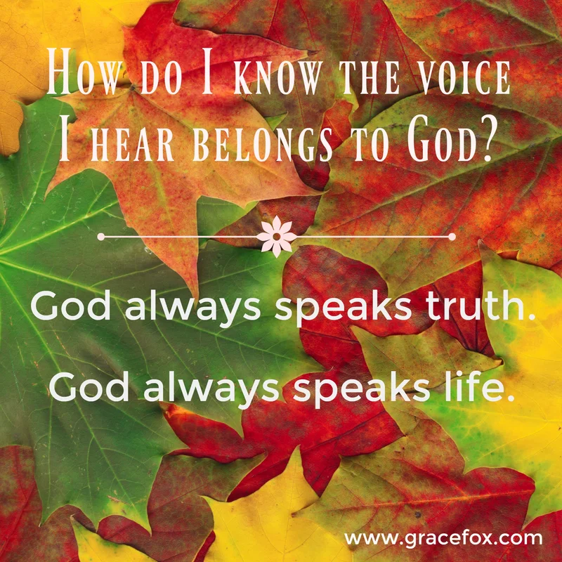 Hearing God’s Voice – Pt. 2 - Grace Fox