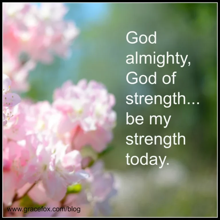 10 Verses about God's Strength - Grace Fox