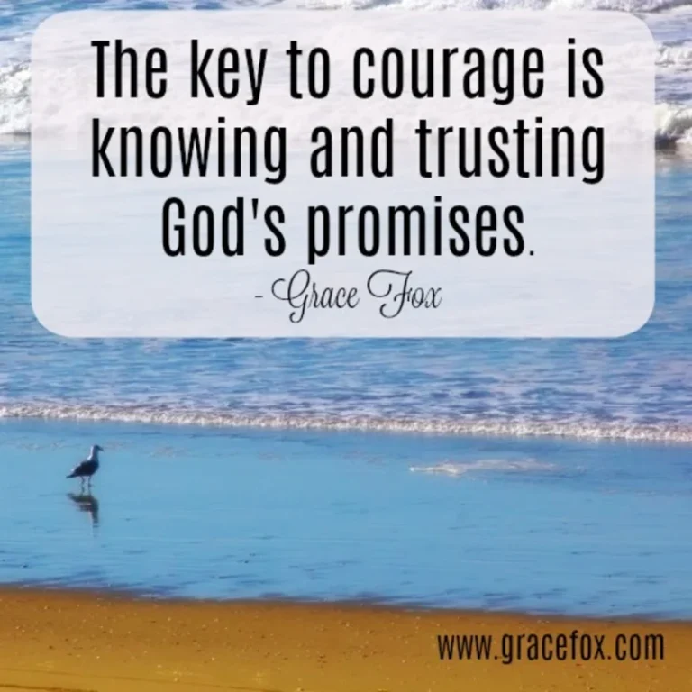 Living with Courage and Confidence - Grace Fox
