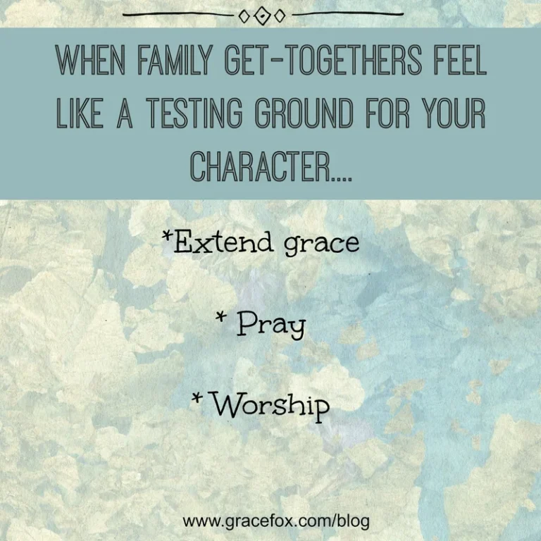 Holidays and Hurtful Family Relationships - Grace Fox