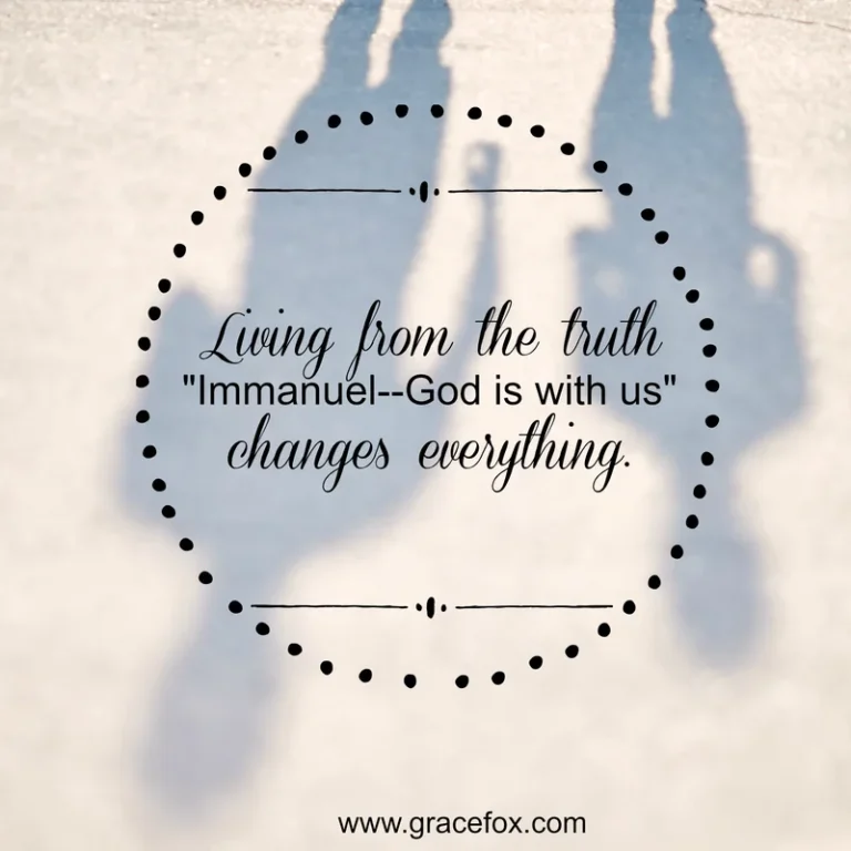 Finding Hope in “Immanuel ~ God is With Us”