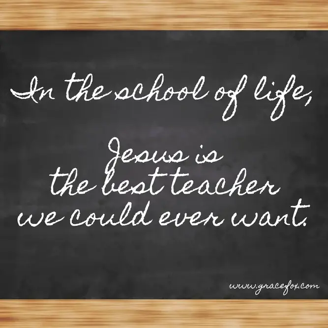 A Simple Prayer When We Need Jesus to Teach Us