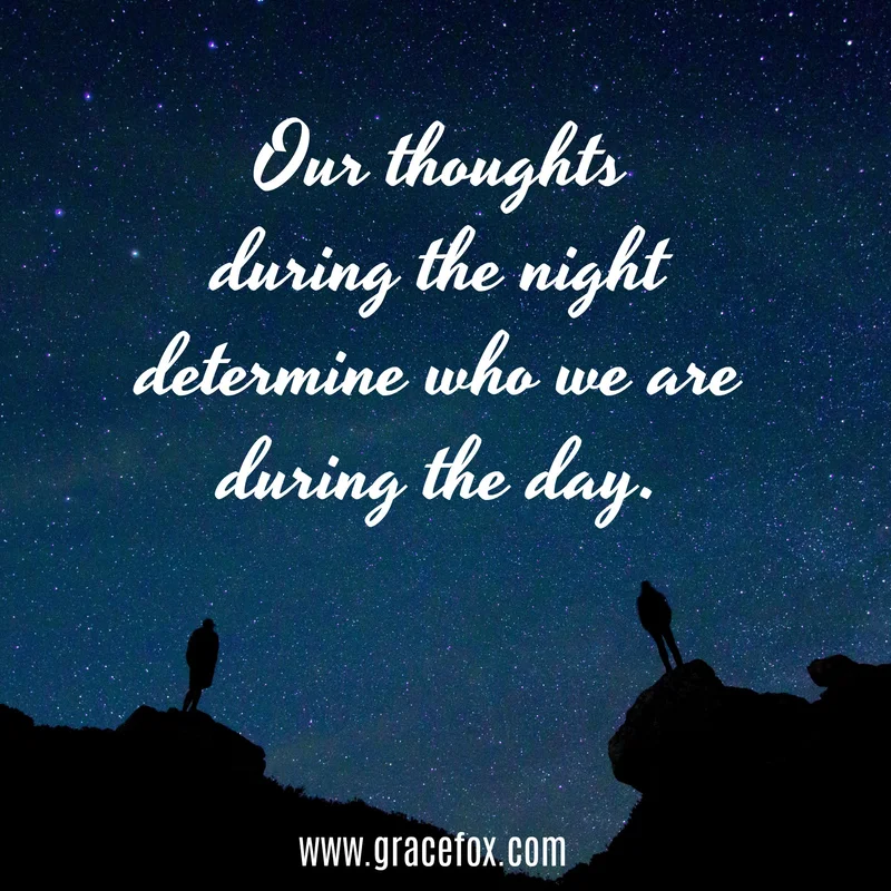 The Best Thoughts to Think at Night - Grace Fox