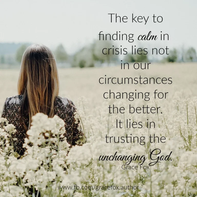 5 Ways to Find Calm in Crisis - Grace Fox