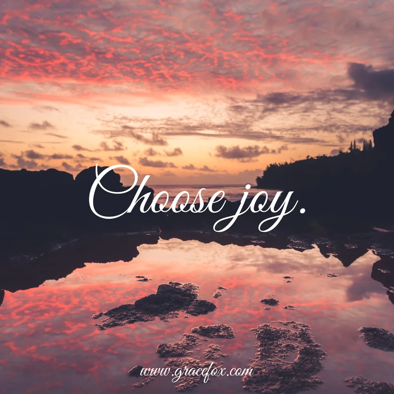 Choosing Joy in Life's Hard Places - Grace Fox
