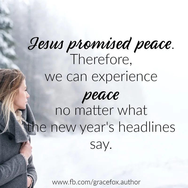 Finding Peace in the New Year - Grace Fox