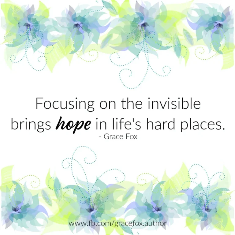 Choosing Our Perspective in Hard Places - Grace Fox