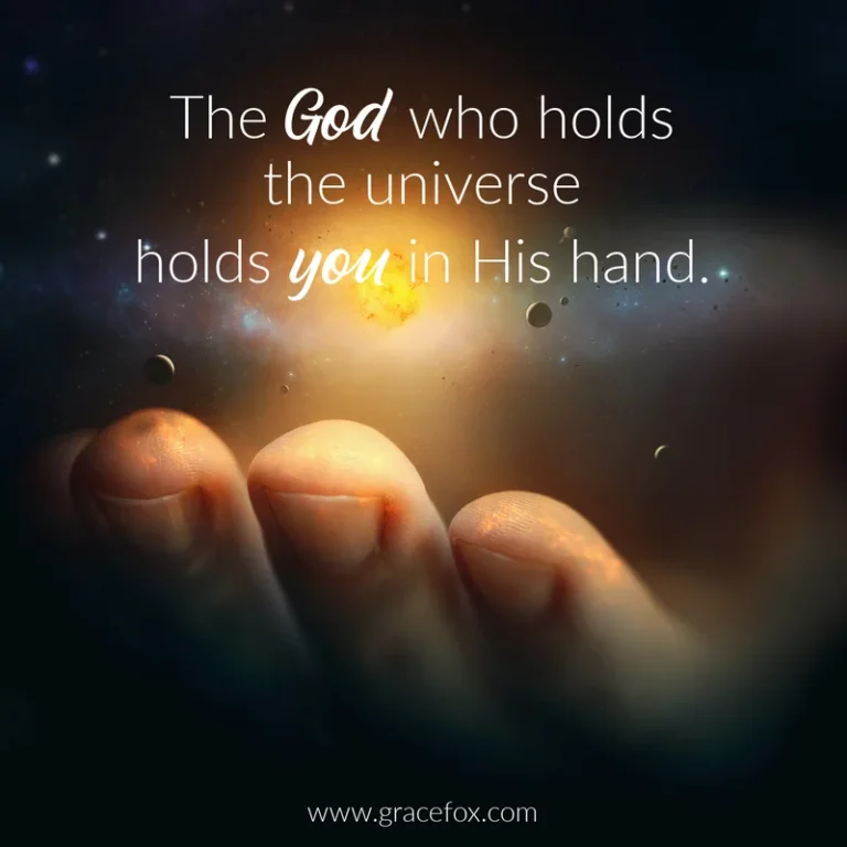You are Held in God’s Hands
