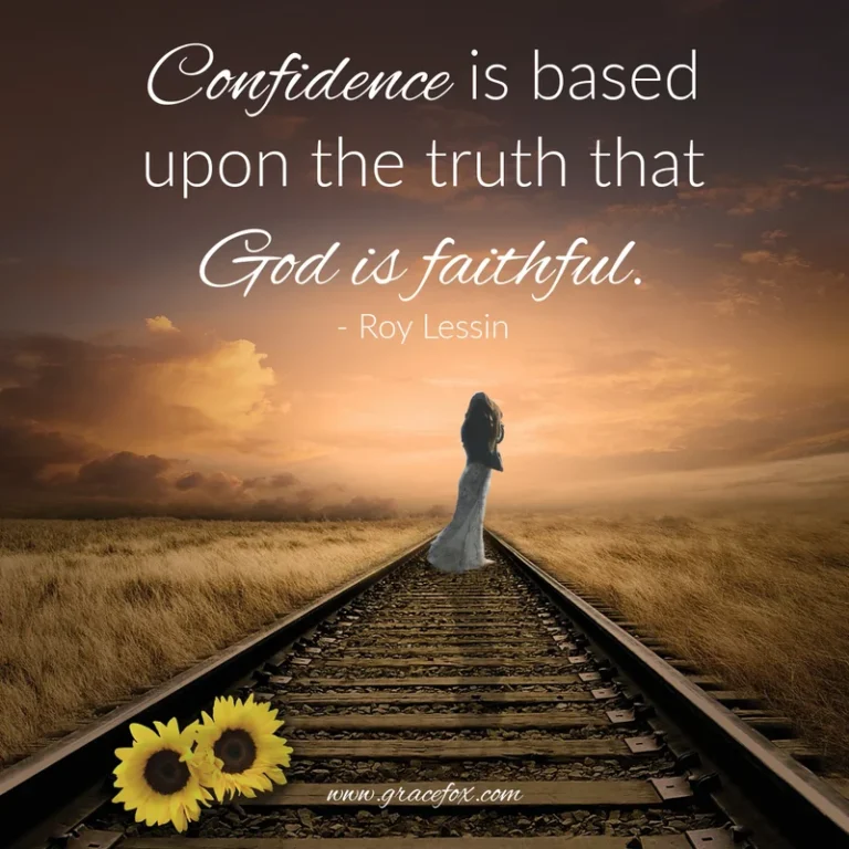On What is Our Confidence Based? - Grace Fox