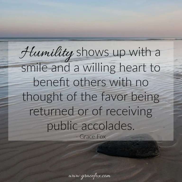 What Does Humility Look Like?