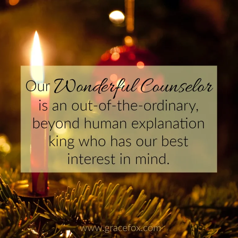 What Does “Wonderful Counselor” Mean?