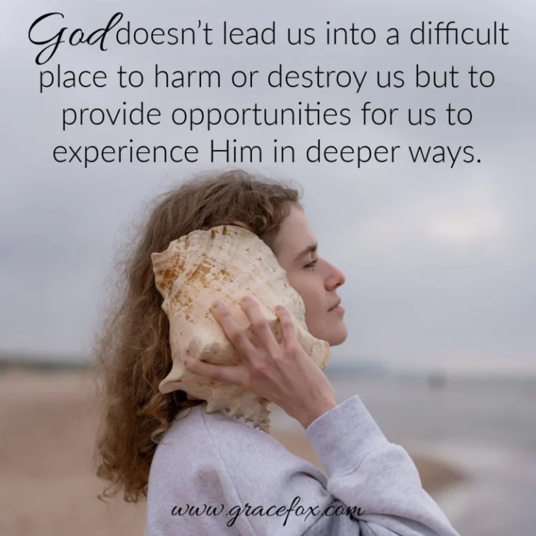 In a Difficult Place by God’s Design