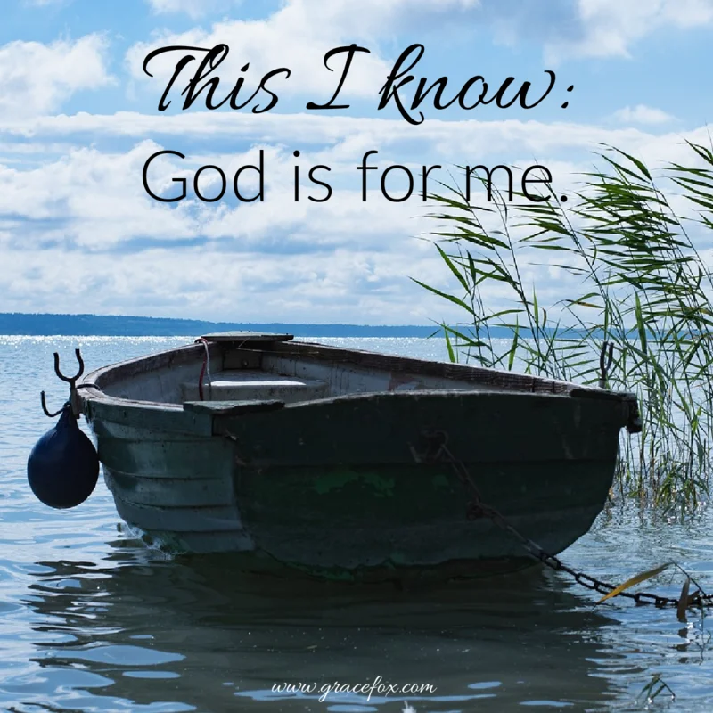 We know for sure God is with us - Grace Fox
