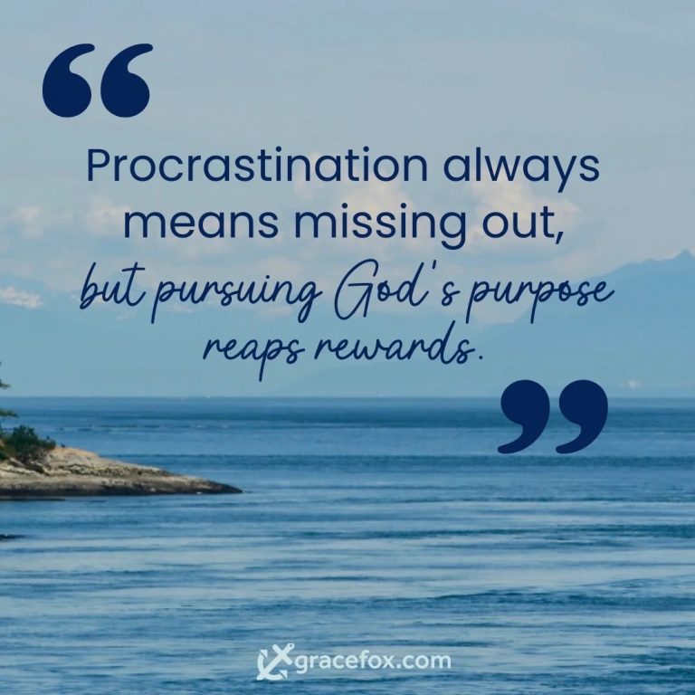 It’s Time to Stop Procrastinating
