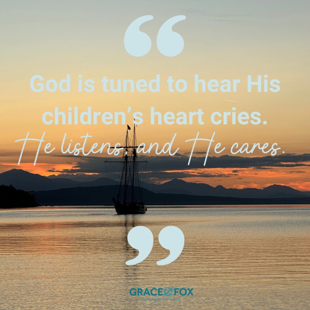 God hears the prayers we don't think to pray