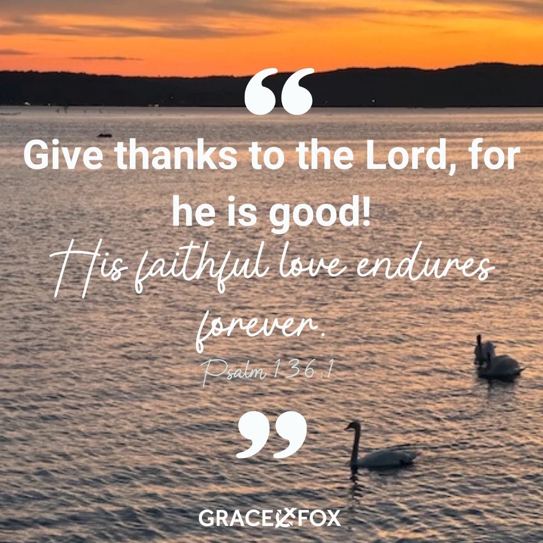 What's One Thing for Which You're Grateful