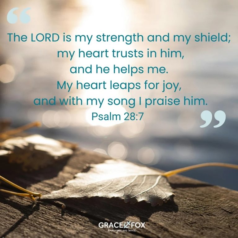 The power of praise to shoo away the enemy