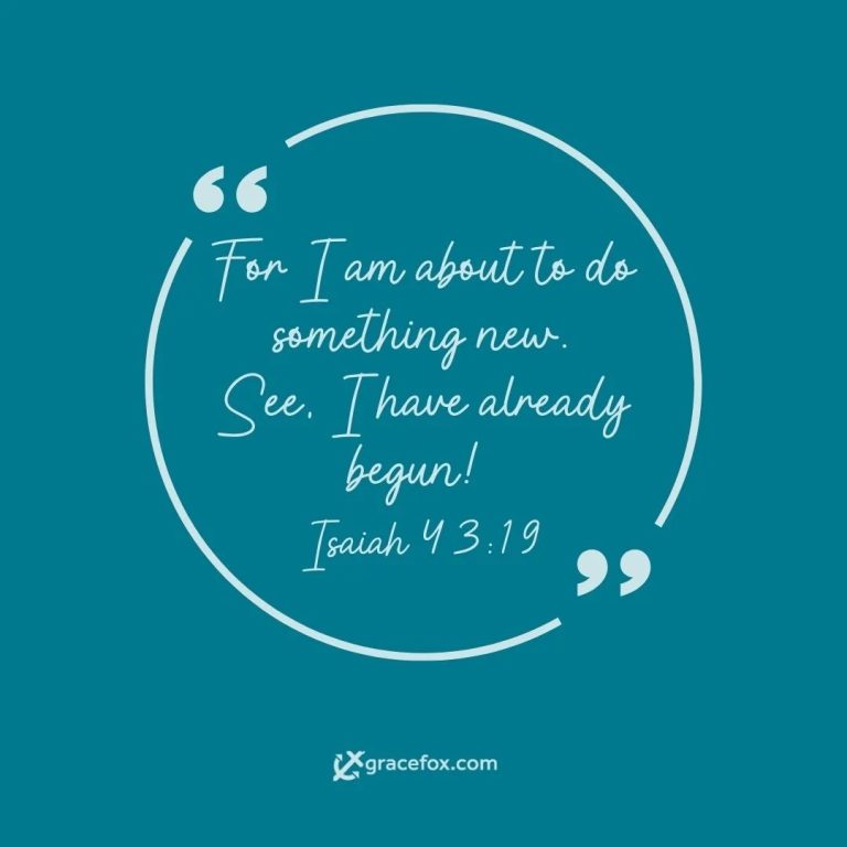 God is making all things new for me and you