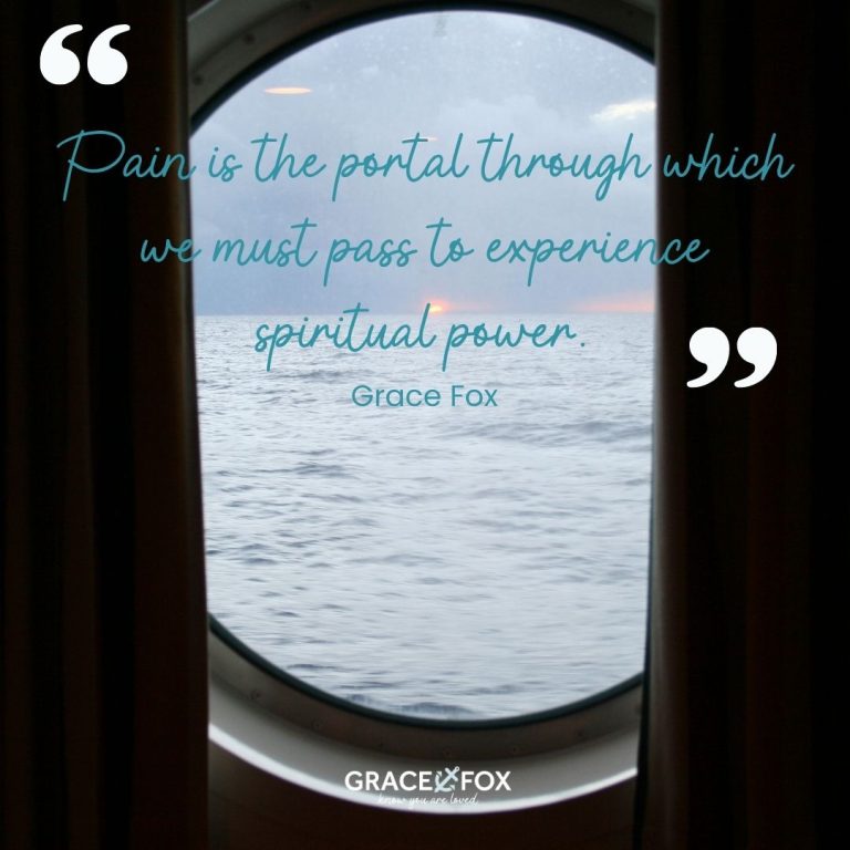 The Connection Between Pain and Spiritual Power