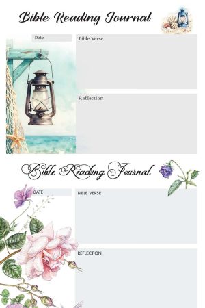 Grace Fox Printables: Bible Reading Journal