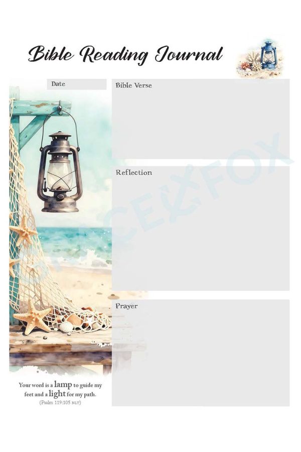Bible Reading-Marine (Grace Fox Store) Grace Fox Printables: Bible Reading-Marine