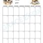 Grace Fox Printables: Monthly Planner